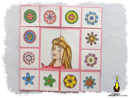 ART 2013 02 carte sans fin Princesses et Mandalas 1