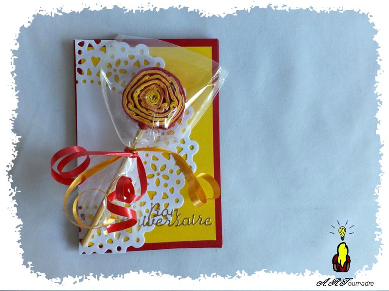 ART ATC sucette quilling 1