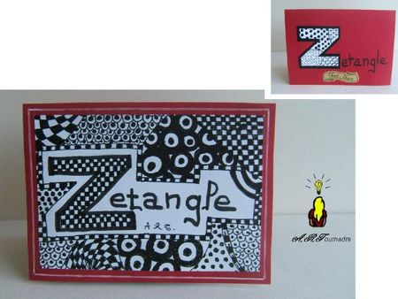 ART ATC Zetangle 1