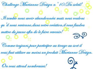 challenge Marianne Design 10