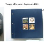 couverture de l'album de scrapbooking de Florence (Italie)