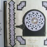 détails de la porte en tea bag folding