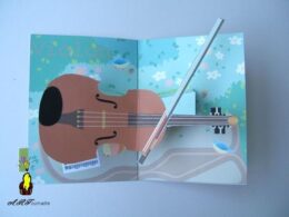 Alphabet pop-up Violon