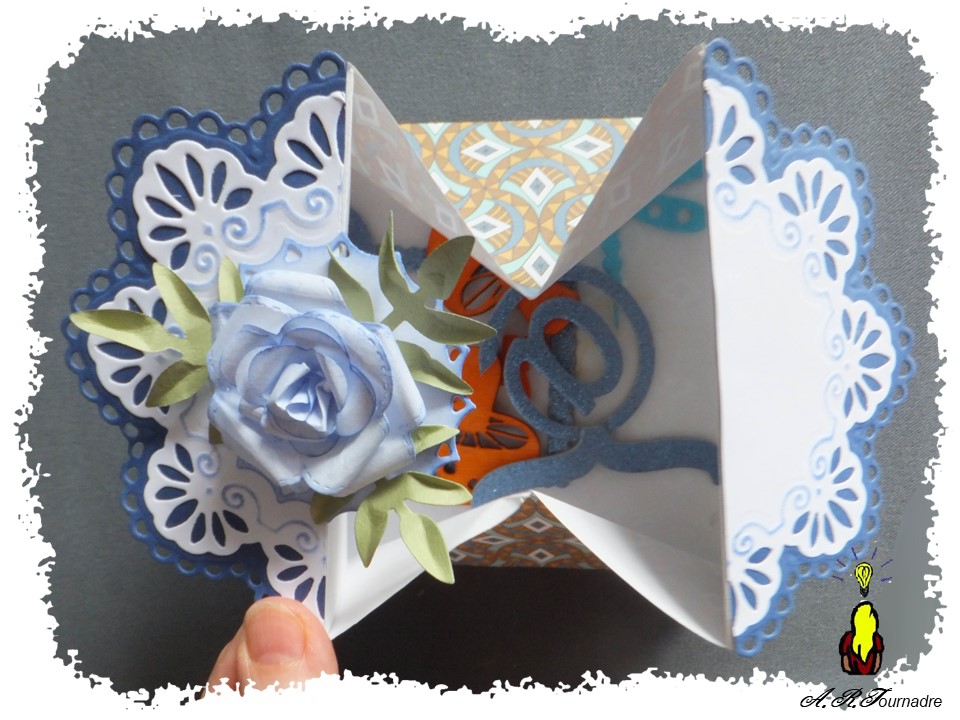 Pochette origami pour scrapbidules