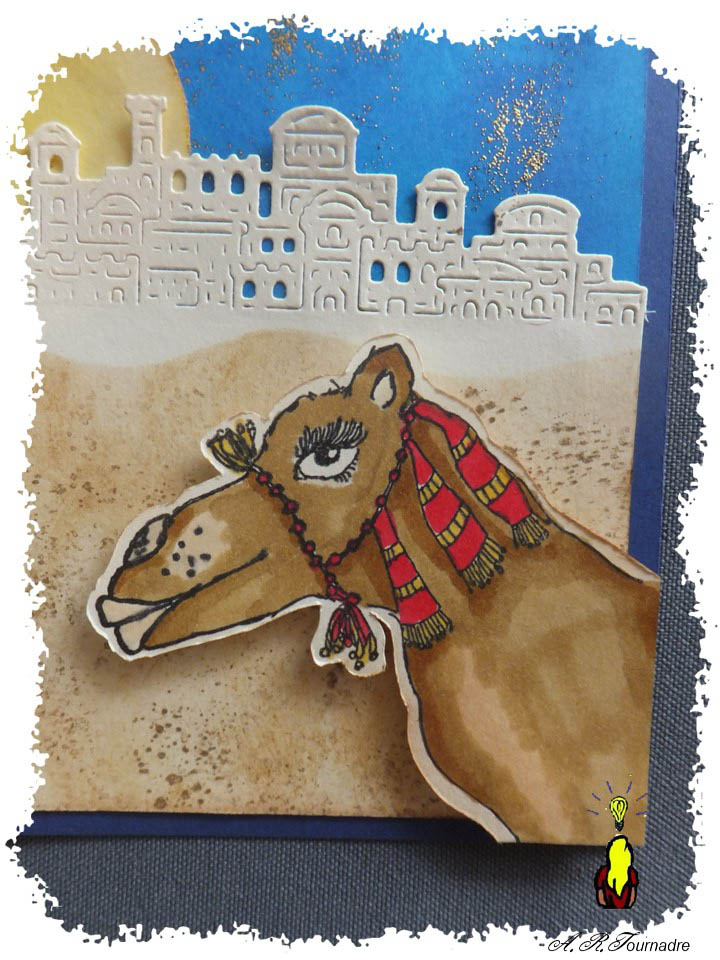 Le chameau dans le désert