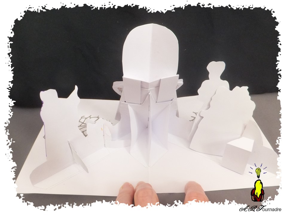 ART 2025 08 Cendrillon 12 vue de dos des 4 mécanismes des personnages secondaires