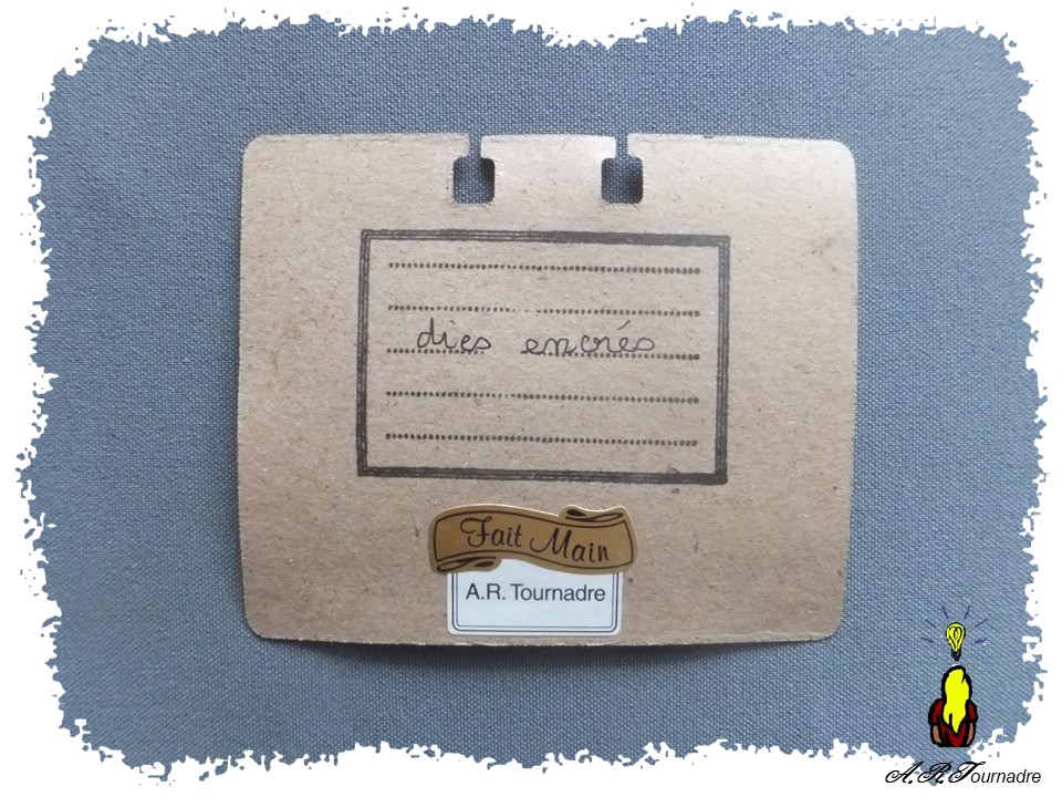 ART 2026 01 Memorydex oiseau encre 3 dos de la Memory Card