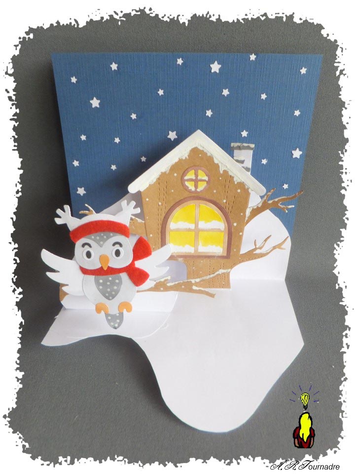 ART 2026 02 hibou pop-up 3 le hibou se pose sur la branche