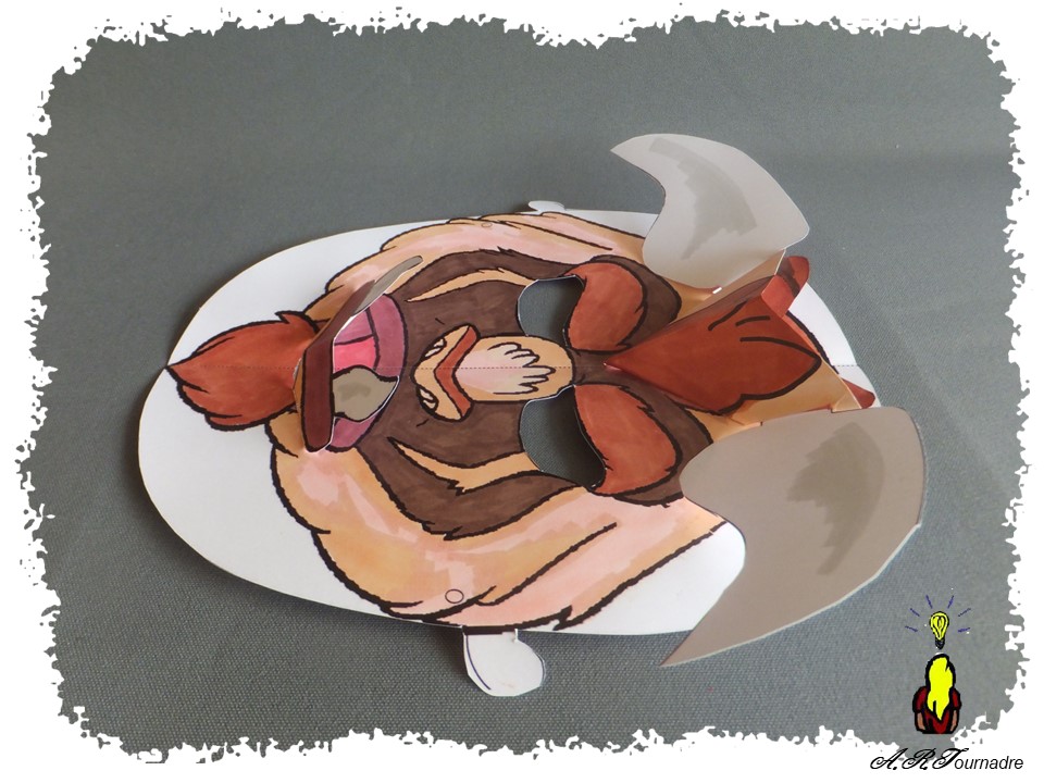 ART 2026 03 masque 25 le relief du masque de la Bête