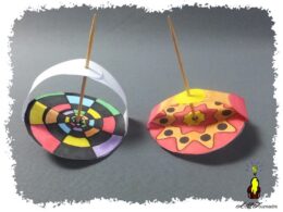 toupies de papier