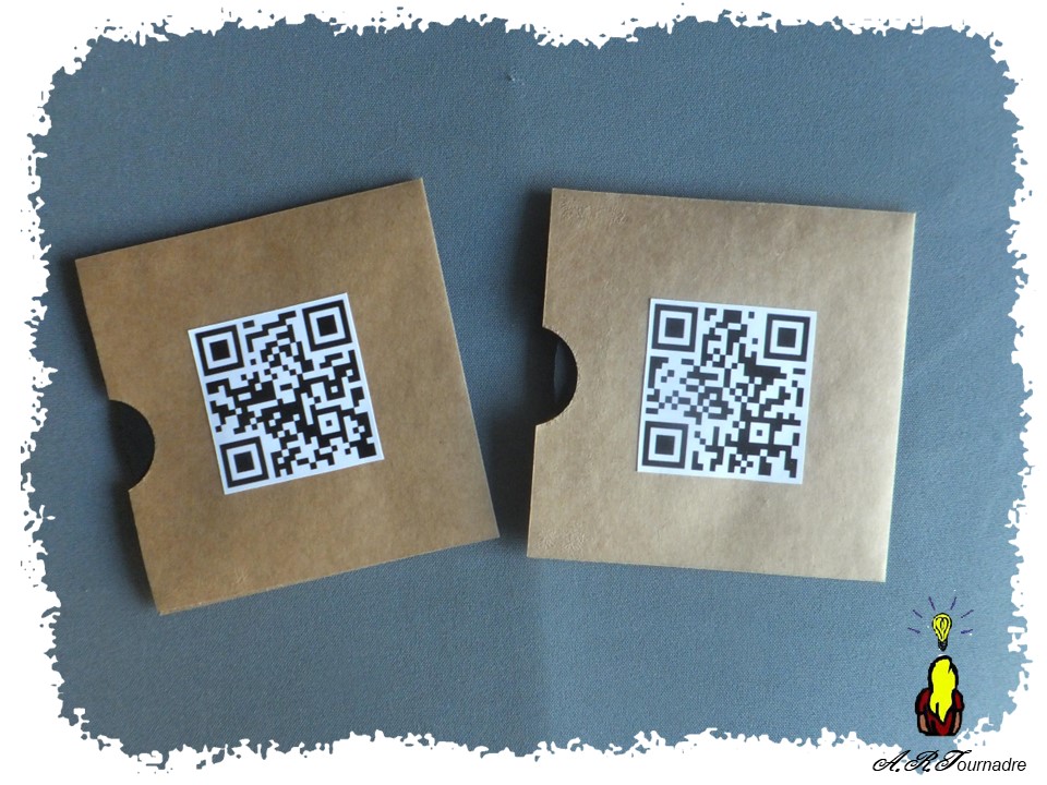 ART tourne disque 7 QR code Youtube