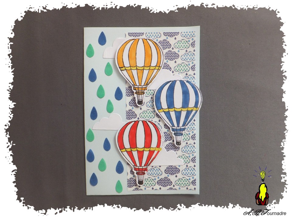ART 2026 08 montgolfiere 1 carte avec des montgolfières