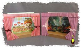 théâtres de papier repliables